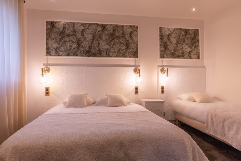 Chambre avec système de climatisation efficace à l'Orleans Parc Hotel